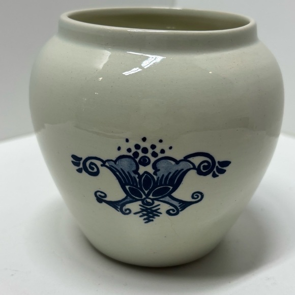 Antique Delftware Dutch colonial pottery tobacco jar by Goedewaagen, Holland - Picture 2 of 8